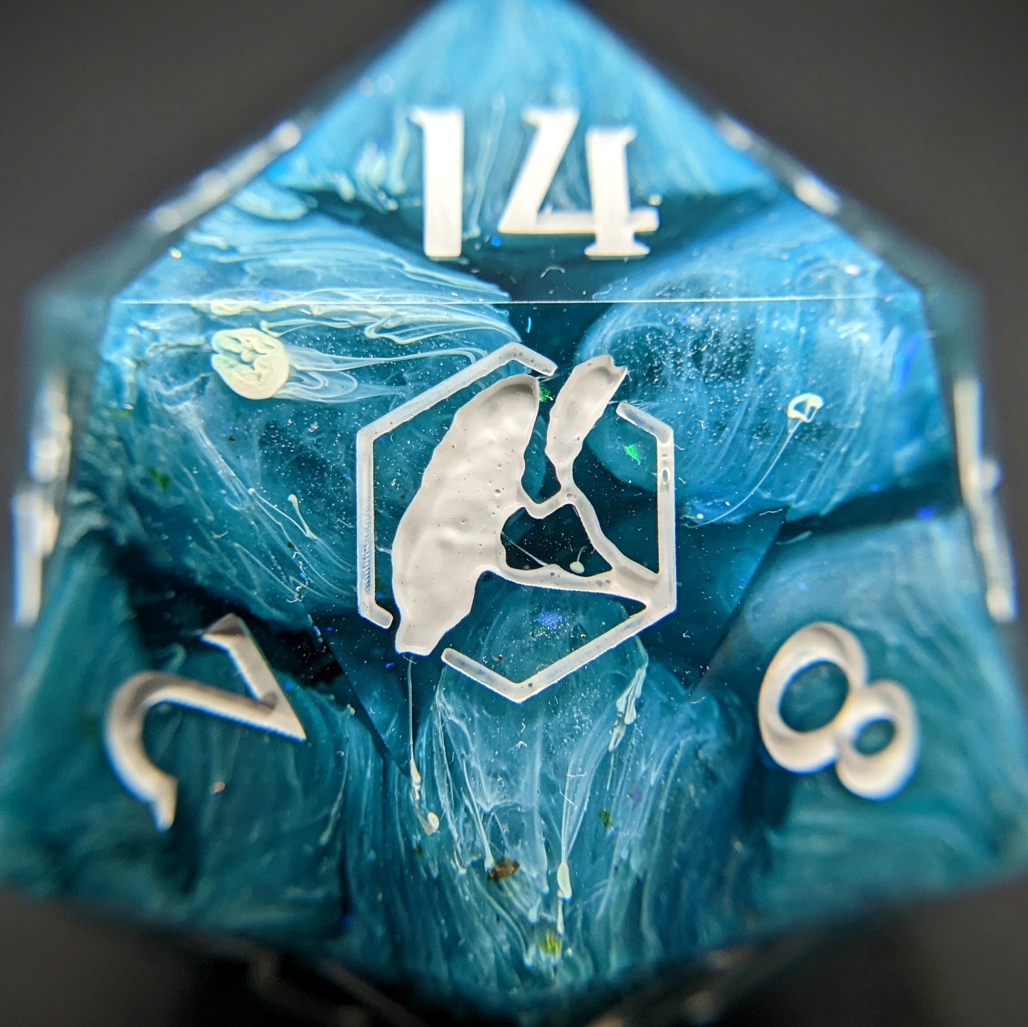 Control Water - 40mm Chonk D20